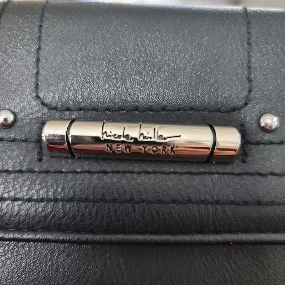 Nicole Miller Classic Black Wallet